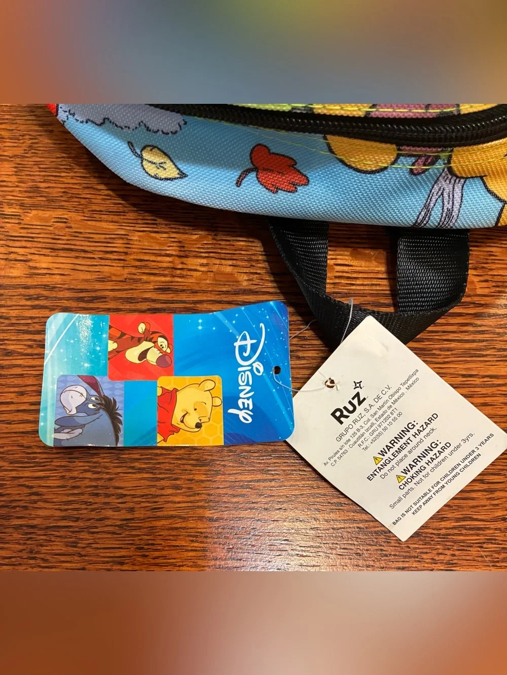 Disney Winnie the Pooh & Friends Backpack NWT Character Print by Ruz